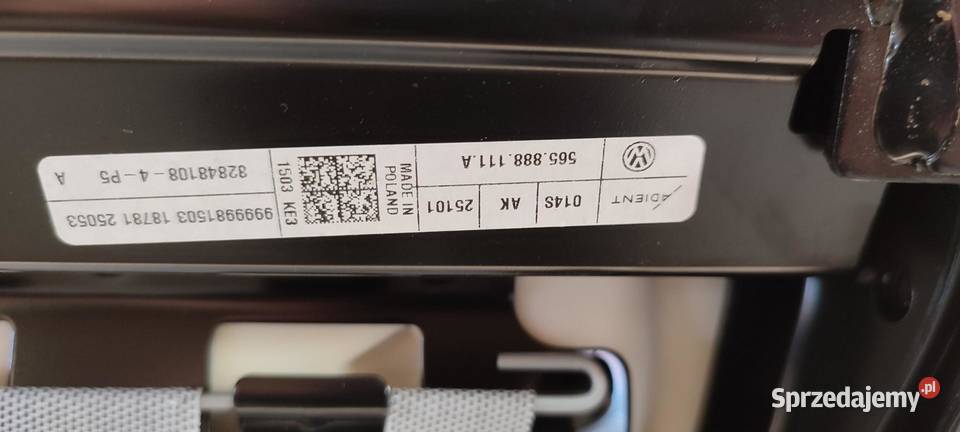 VW TAYRON KANAPA 3 RZĄD 565888111A osobowe dolnośląskie sprzedam