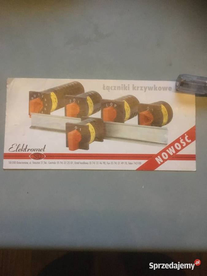 Sprzedam PRZEŁĄCZNIK KRZYWKOWY ŁĄCZNIK SPAMEL Dom i Ogród Kraków sprzedam