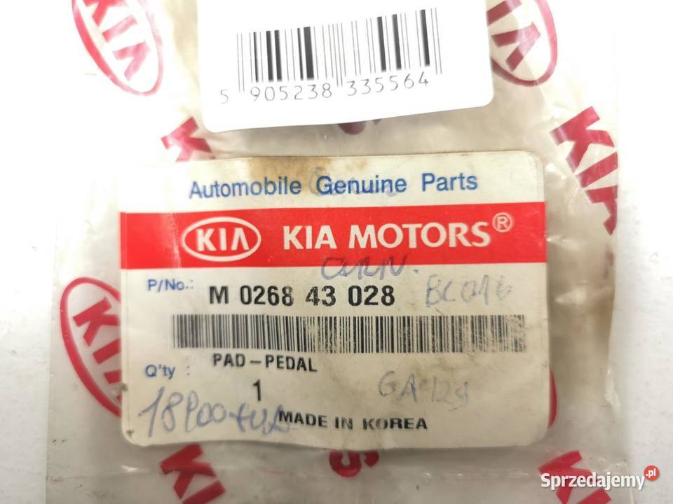 GUMA PEDAŁU HAMULCA AUTOMAT KIA SPORTAGE 9702 lubelskie