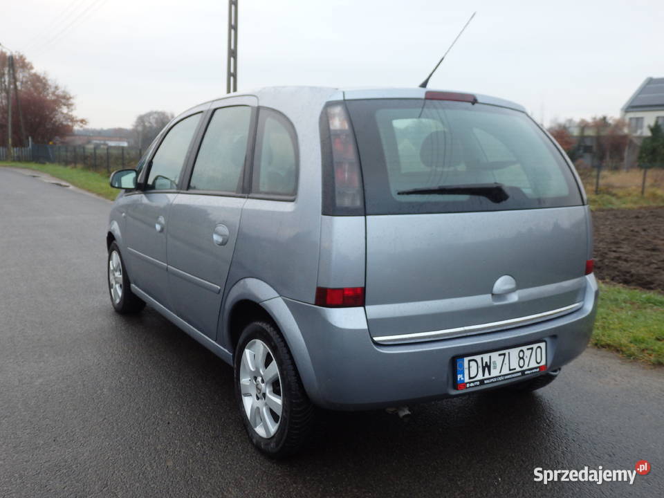 OPEL MERIVA 16 MPI benzyna zadbany stan dolnośląskie Kotowice