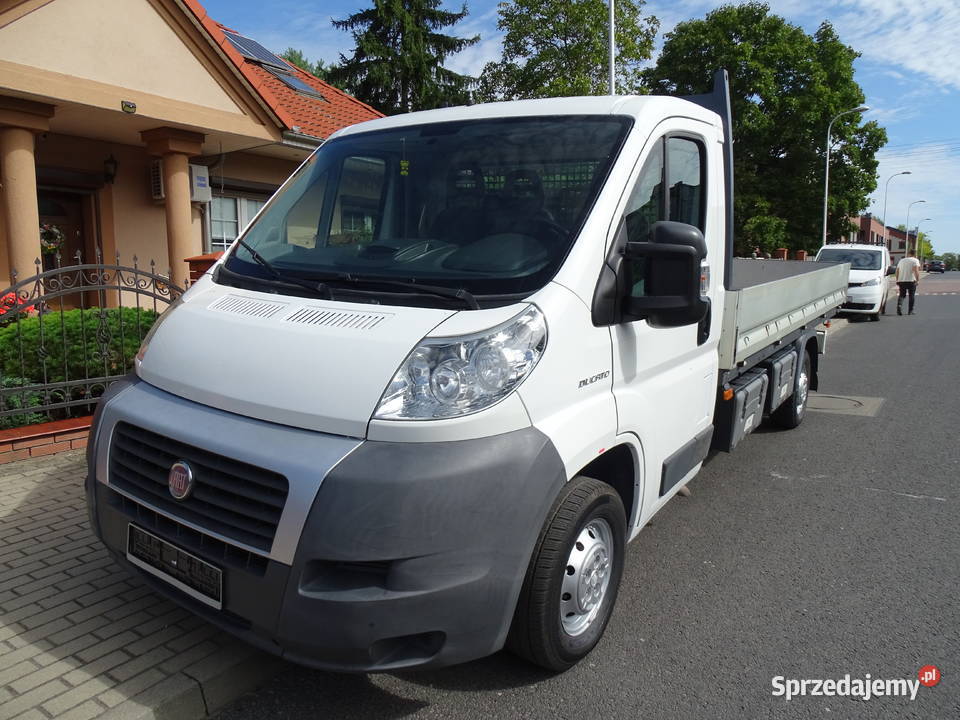 Fiat Ducato 23 JTD Multi Jet 120 koni skrzyniowy VAT marża Poznań sprzedam