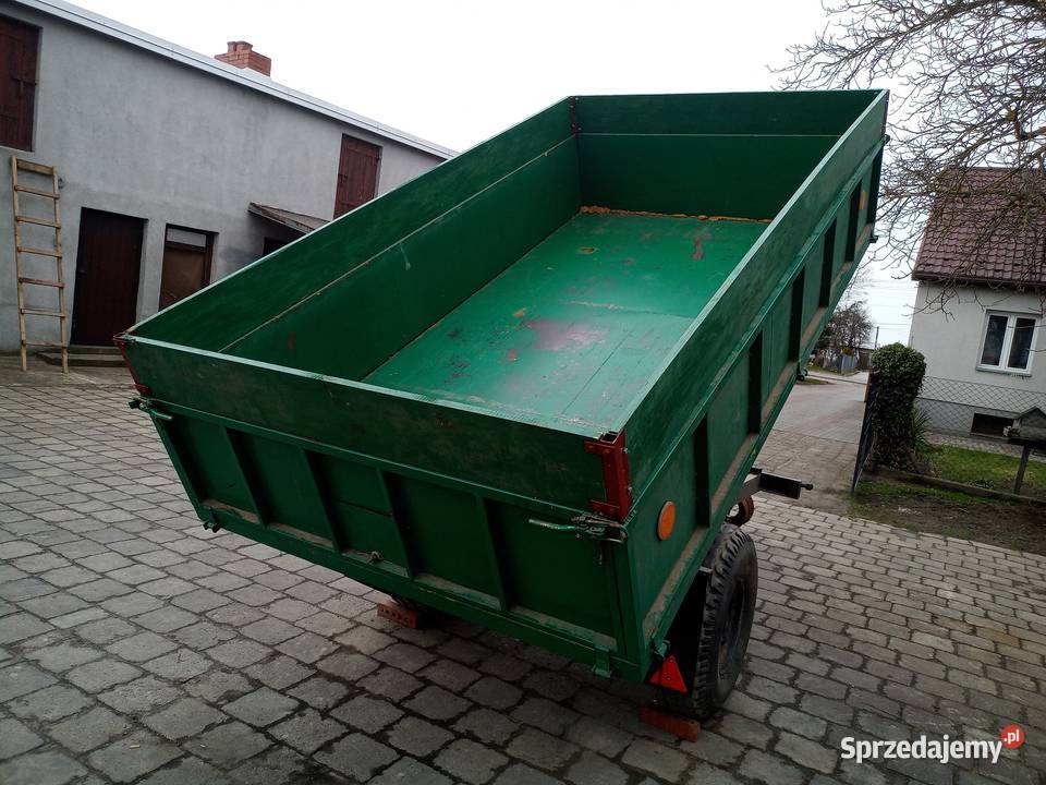 Przyczepa wywrotka na 3 strony