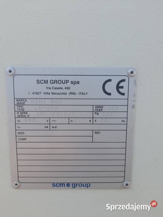 Szlifierka MiniMax Wejherowo