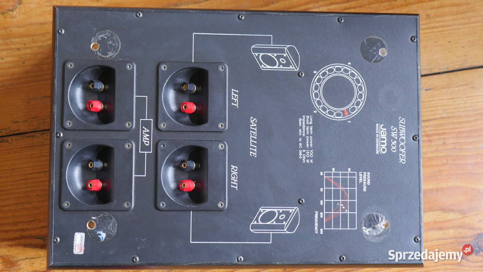 subwoofer Jamo SW300 Wieże i miniwieże dolnośląskie