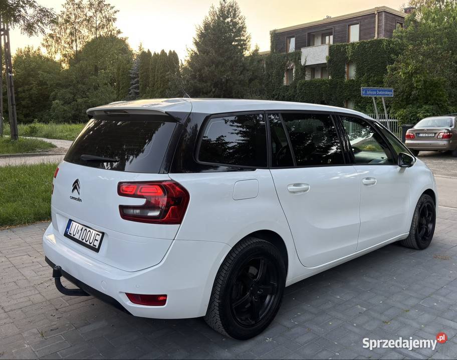 Citroen C4 Grand Picasso 7 OSOBOWY DOINWESTOWANY elektryczne lusterka Lublin