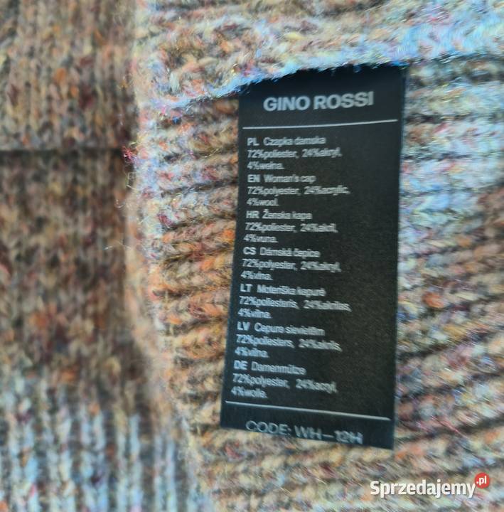 Gino Rossi nowy komplet szal i czapka Myślenice