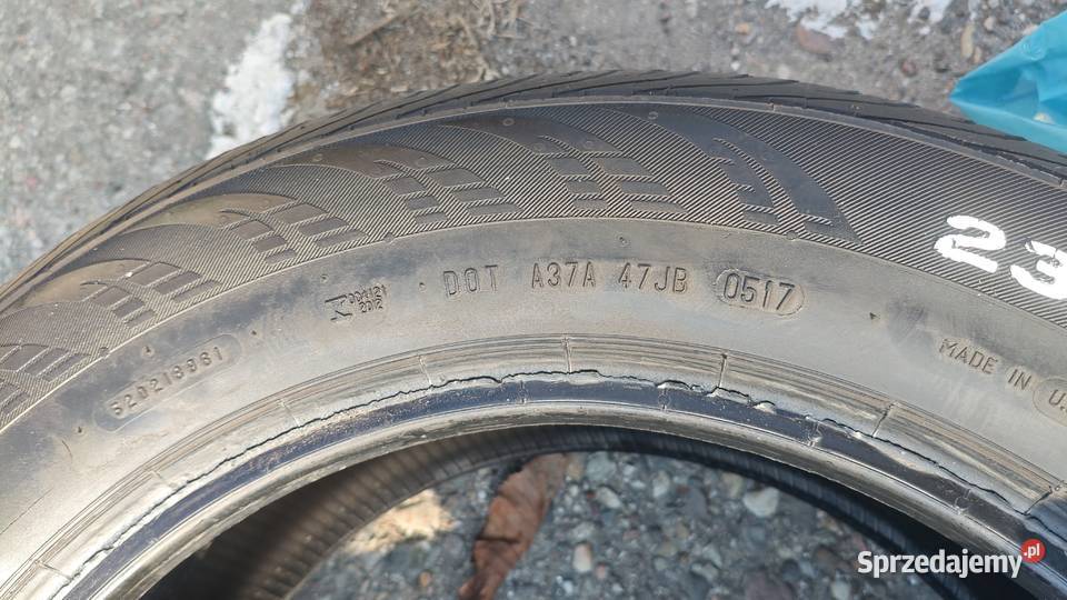 Opony całoroczne 235x55x17 Continental używane Motoryzacja Warszawa