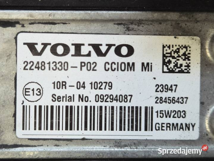 Sterownik swiatel Modul 22481330 P02 CCIOM VOLVO Zawichost