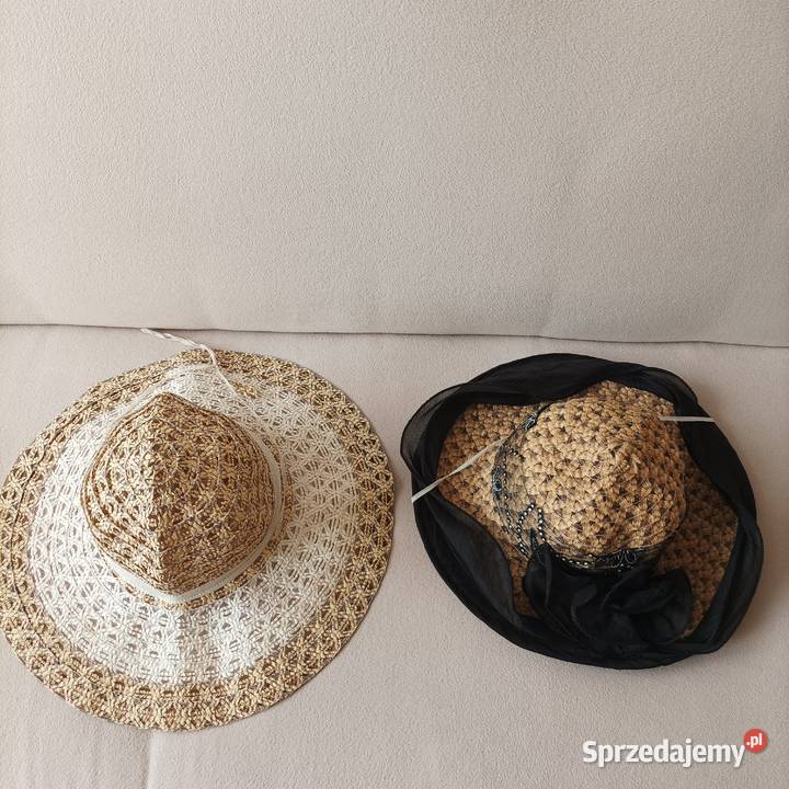 Kapelusze damskie retro 2 sztuki Pozostałe dolnośląskie Stronie Śląskie sprzedam