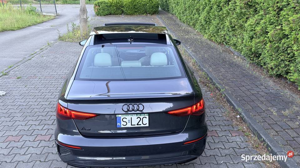 AUDI A3 20 TFSI Full Led Full Niski przebieg elektrycznie ustawiane fotele śląskie Sosnowiec