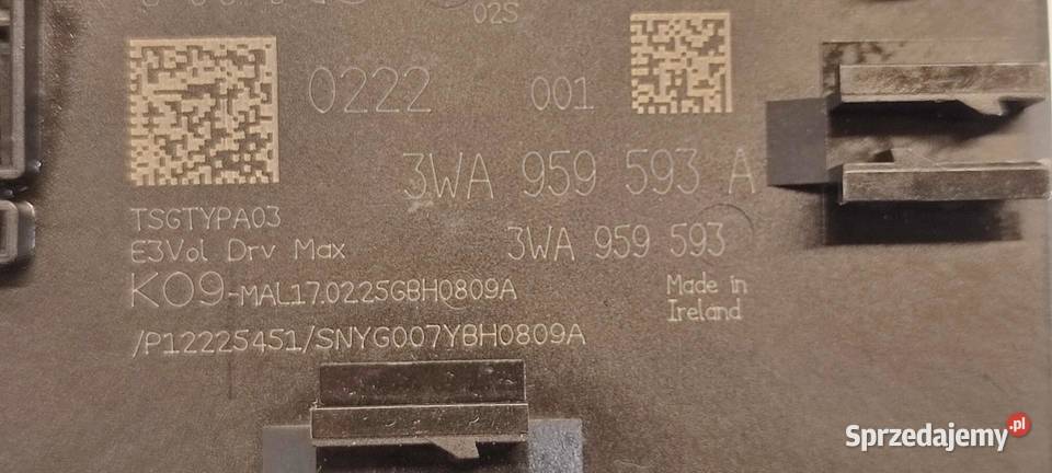 VW TAYRON MODUŁ DRZWI 3WA959593A