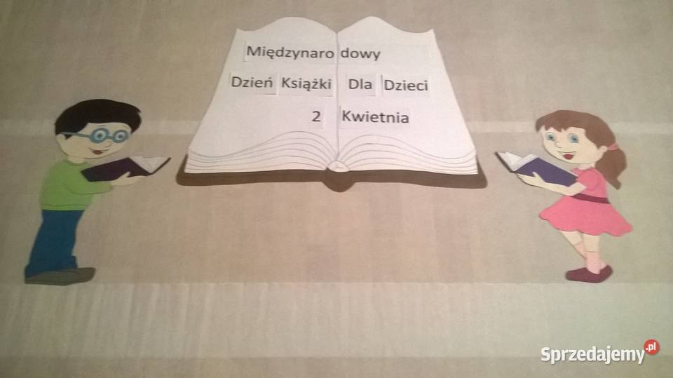 Dekoracje na Dzień książki z brystolu 504 102 sprzedam