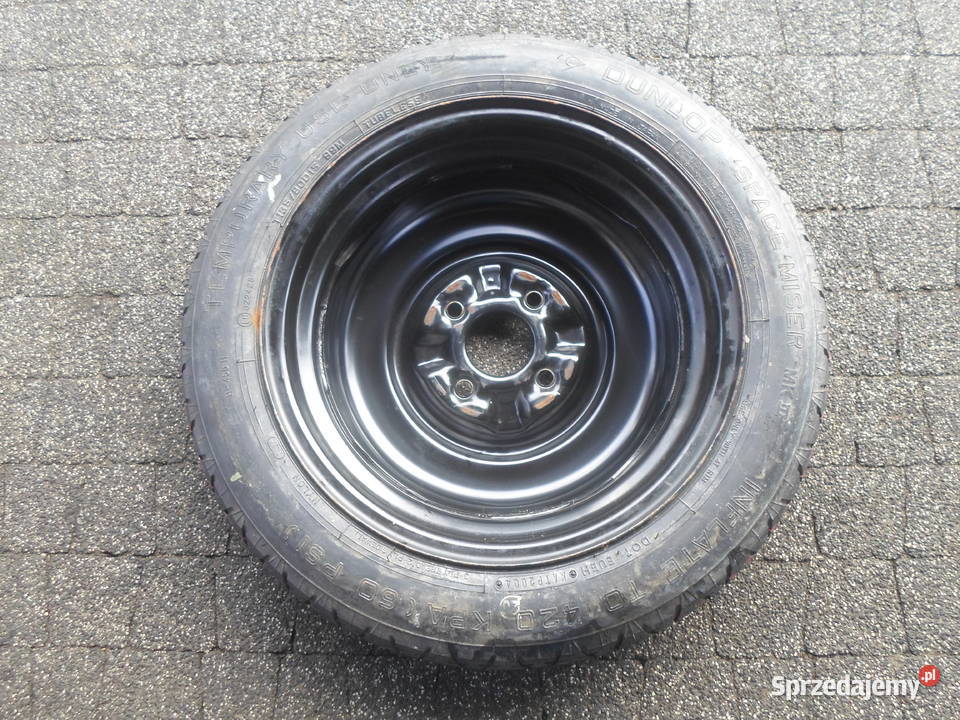 Koło dojazdowe Nissan 15 4x1143 4J T13580R15 Kamieniec sprzedam