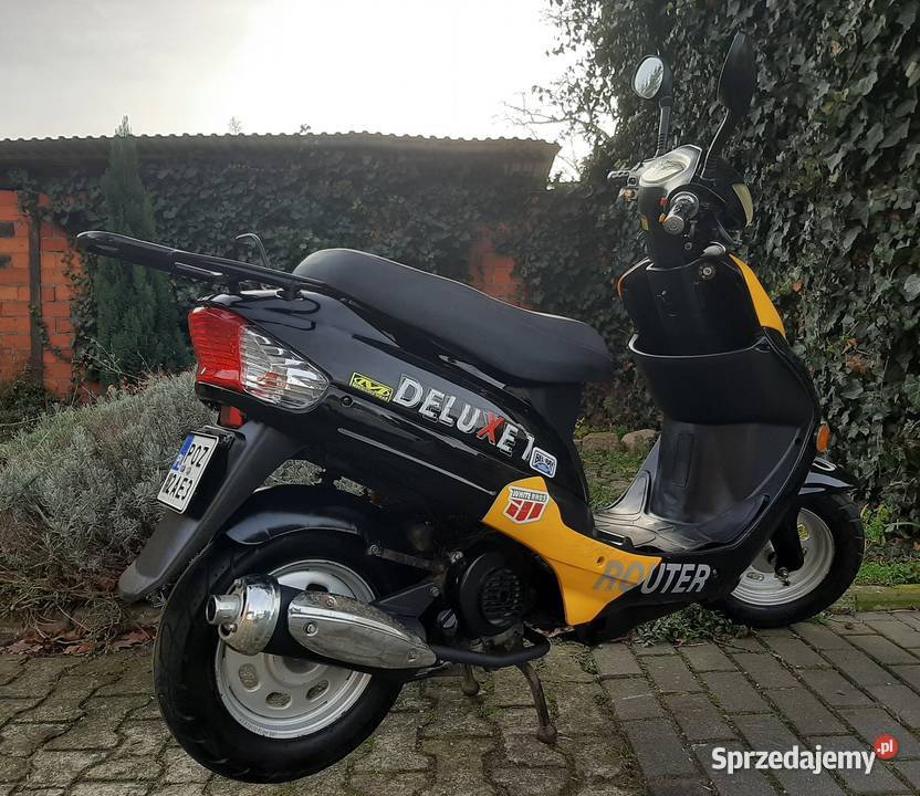 Zadbany skuter Romet Router Deluxe 50 4t 2017r