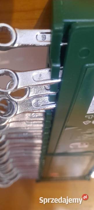 Zestaw kluczy płaskooczkowych 25el 632mm