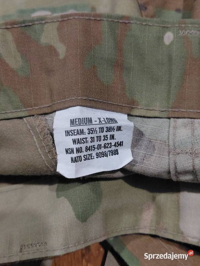 Mundur ACU multicam ocp medium x long Wrocław
