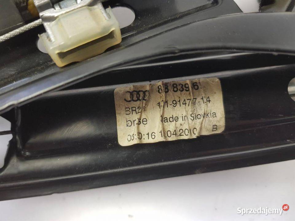 SILNICZEK SZYBY LT 8T8839462 AUDI A5 8TA Lipno sprzedam