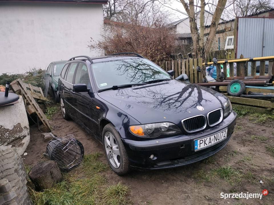 BMW e46 orientblau metalik na części 1830cm3 łódzkie Kutno