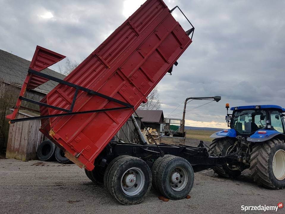 Przyczepa Tandem 10T Wywrotka Zarejestrowana lubelskie Dragany
