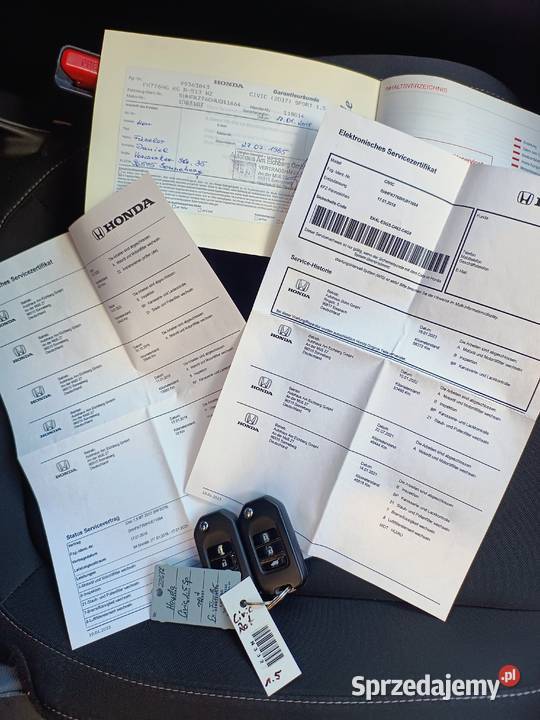 Sprzedam Hondę Civic X Sport Plus 15t Civic małopolskie Gdów