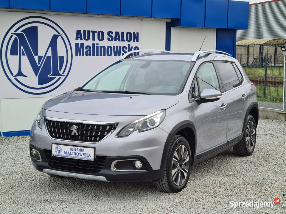 Peugeot 2008 Navi PDC Półskóry Led Klimatronik relingi dachowe Wągrowiec