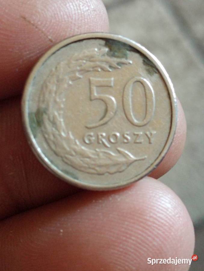 Sprzedam monete 50 groszy 1992 r Chełm sprzedam