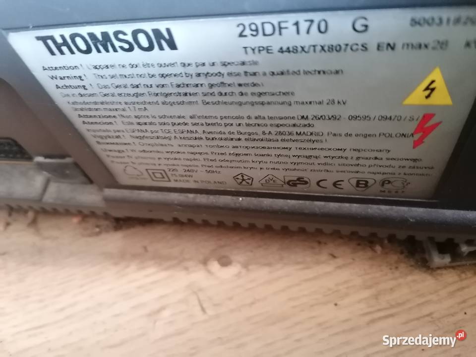 Tv kineskopowy Thomson 29 Z lat 90tych Kraków