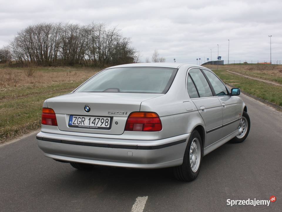 BMW 523i sedan KLIMA skóra zar w Gryfino