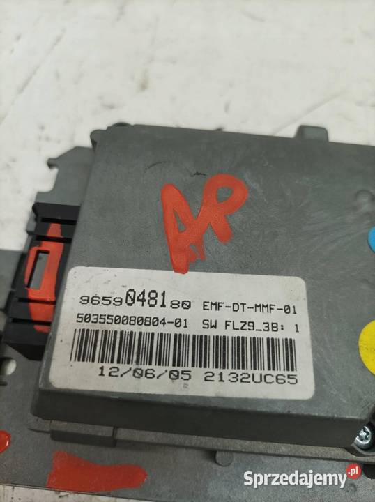 WYŚWIETLACZ 9659048180 Peugeot 607 I 19992010