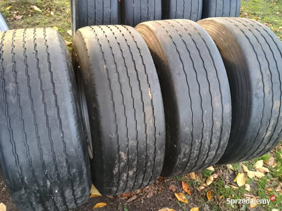 Koła 38555R225 38565 R225 8 otworów do przyczepy łódzkie Zgoda