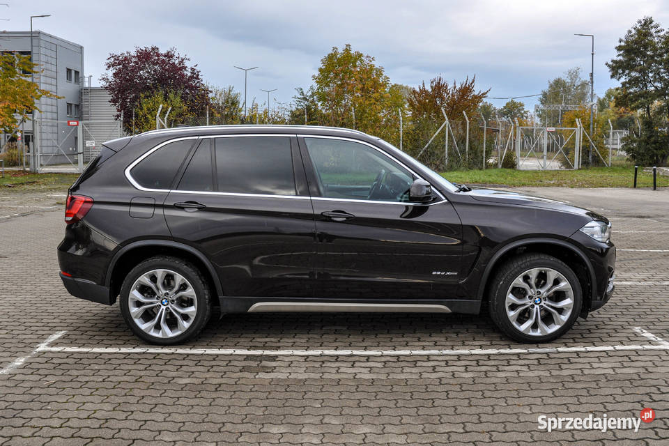 BMW X5 25d xDrive Skóry 2015 r Rok produkcji 2015 Motoryzacja Wrocław