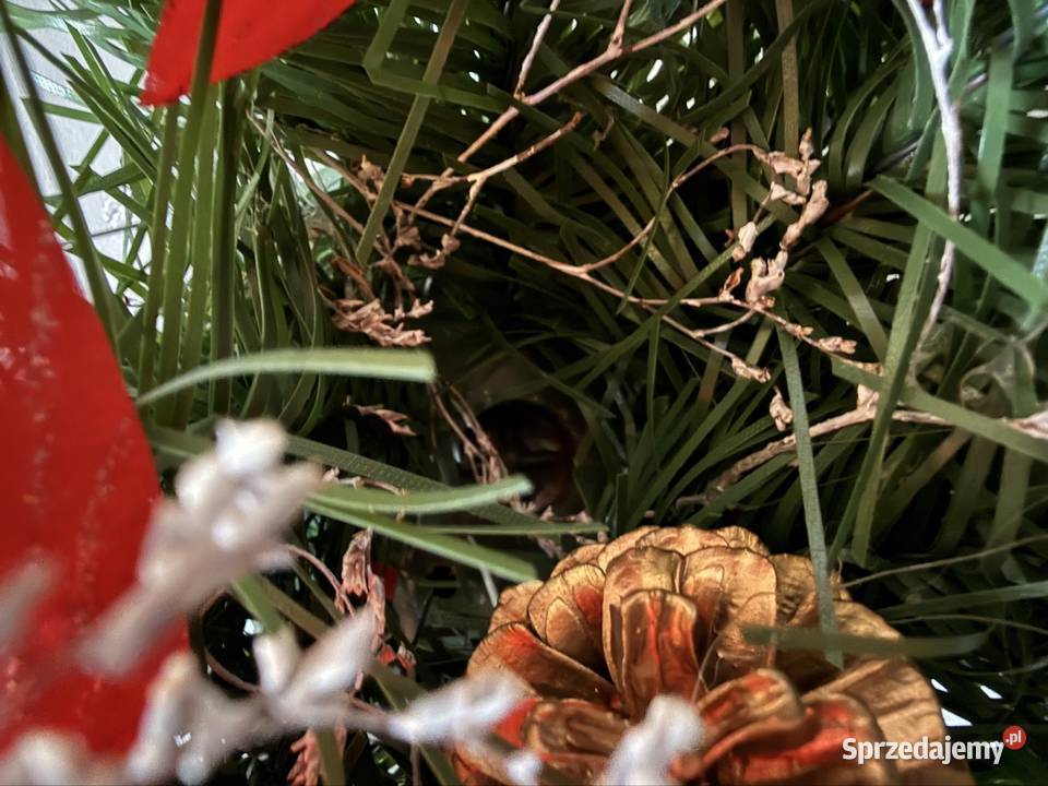 Stroik Bożonarodzeniowy Świąteczny z Gwiazdą