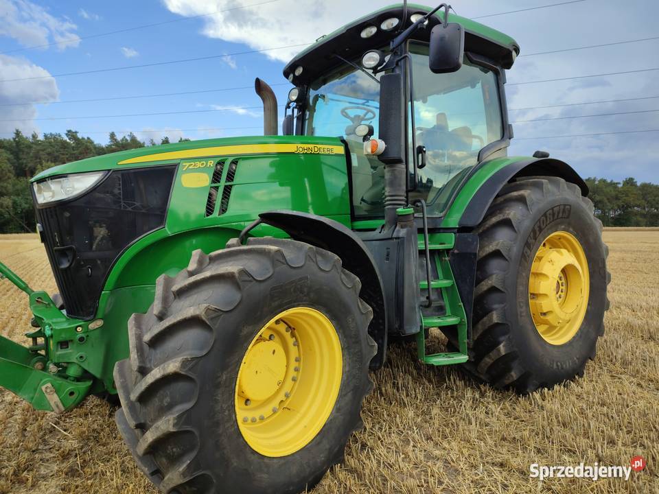 John Deere 7230 r 90 L przedni WOM TUZ Rewers elektrohydrauliczny dolnośląskie Bolesławiec