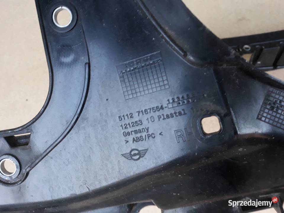 MINI CLUBMAN R55 ŚLIZG ZDERZAKA PRAWY TYŁ osobowe Międzychód sprzedam
