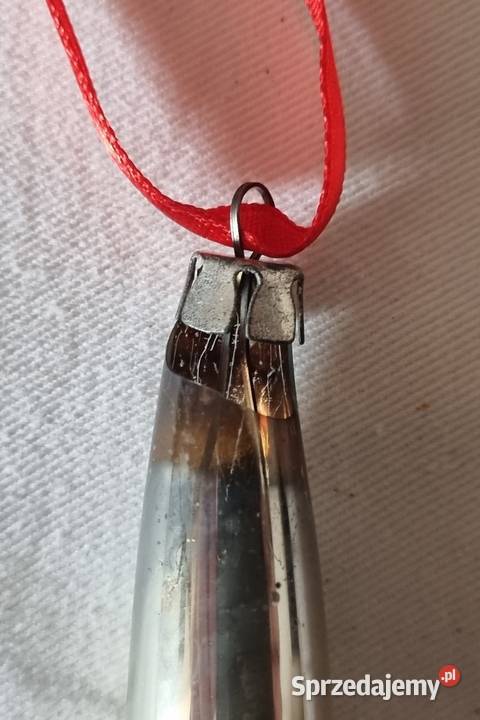 Stare bombki szklane sople reflektorki 12 sztuk