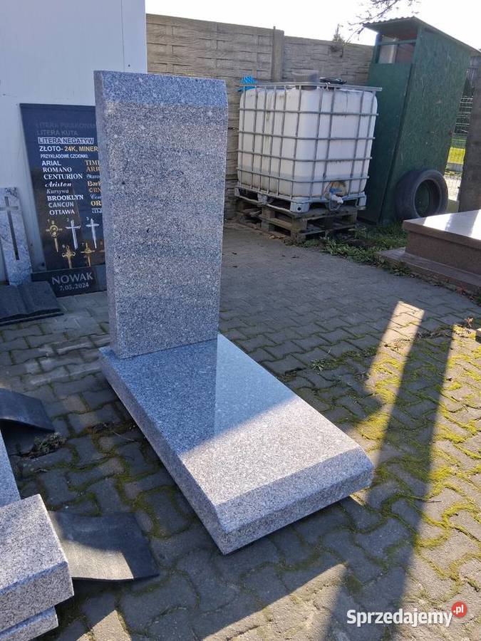 Nagrobek urnowy 120 x 60 granit strzegomski 12 Strzegom sprzedam