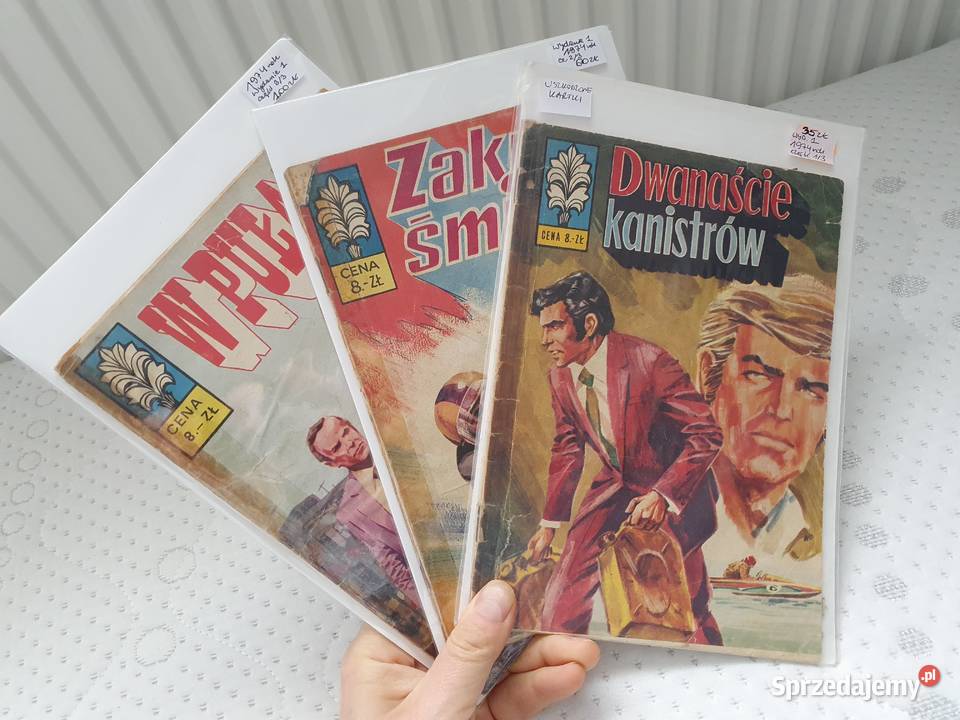 Kapitan Żbik - kompletna historia - 3 komiksy, 1974 rok