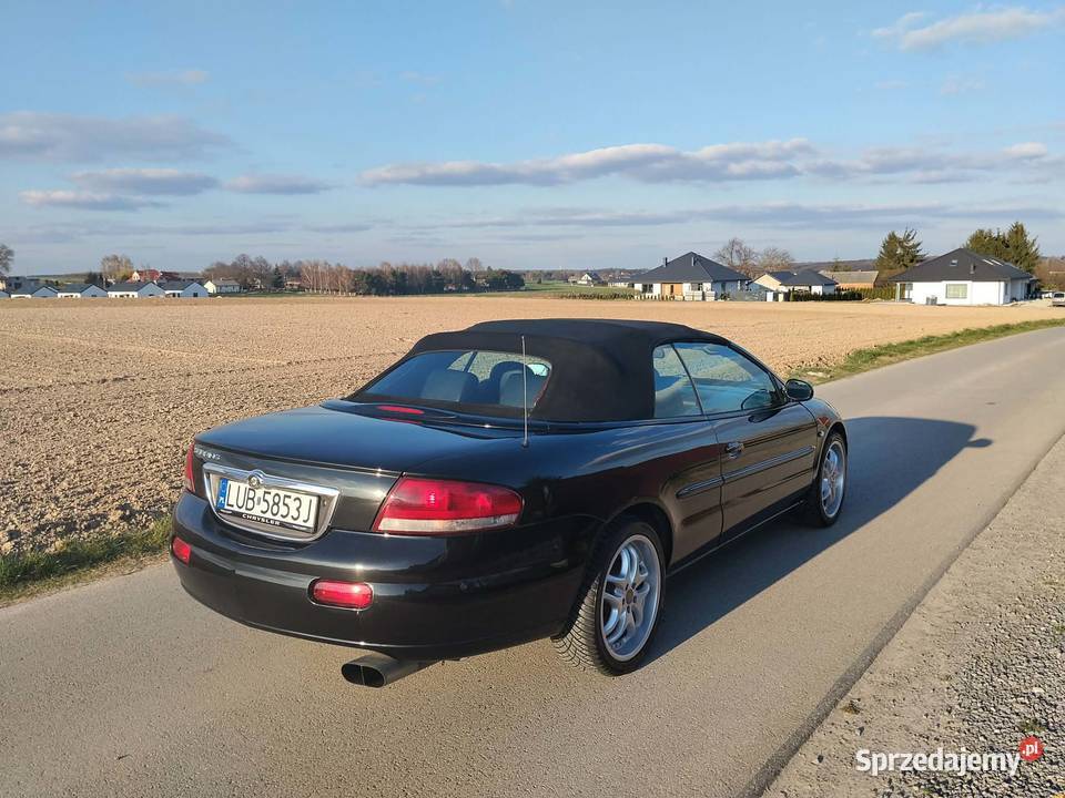 Chrysler Sebring kabriolet 20 manual lubelskie Niedrzwica Duża