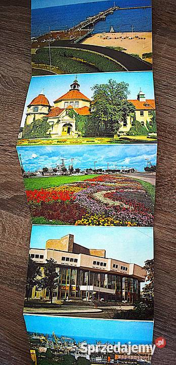 Trójmiasto Gdańsk Sopot Gdynia leporello z lat Chełmno