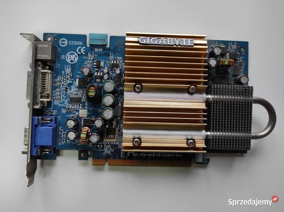 Karta graficzna GIGABYTE gv9x73t256prh śląskie Sosnowiec sprzedam