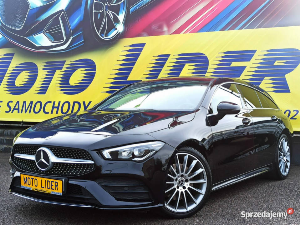 Mercedes CLA 200 AMG panorama przebogaty II 2019 bluetooth Mercedes-Benz Samochody osobowe sprzedam