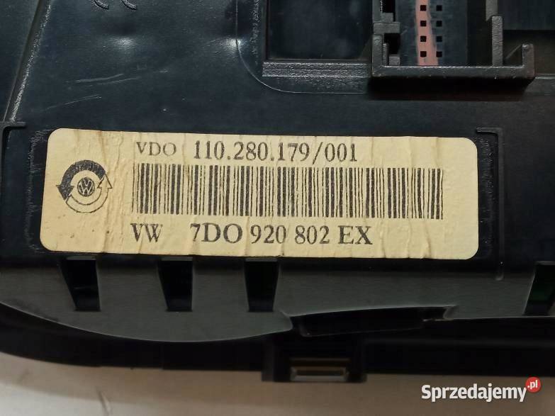 LICZNIK 7DO920802EX 24 D VW Volkswagen świętokrzyskie