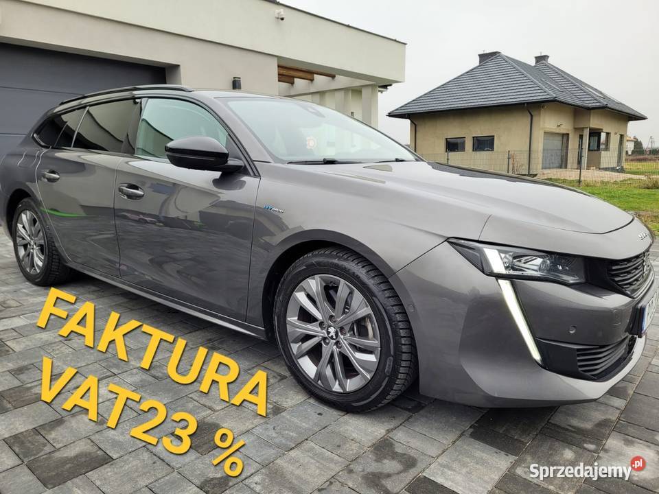 Peugeot 508 allure black pack 16T hybrid VAT 23 Rok produkcji 2021 mazowieckie Wielogóra