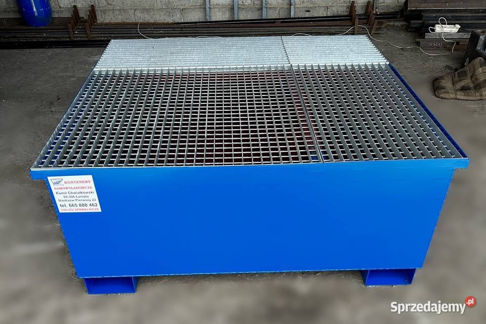Wanna wychwytowa ociekowa 1000L wykonana z 3mm Kraków