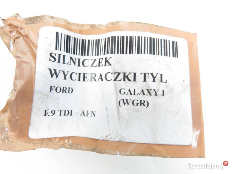 SILNICZEK WYCIERACZKI TYŁ FORD GALAXY I małopolskie sprzedam