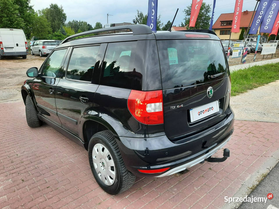 koda Yeti 4x4 KLIMA 2 Właściciel Serwis ASO TUV mazowieckie Żyrardów
