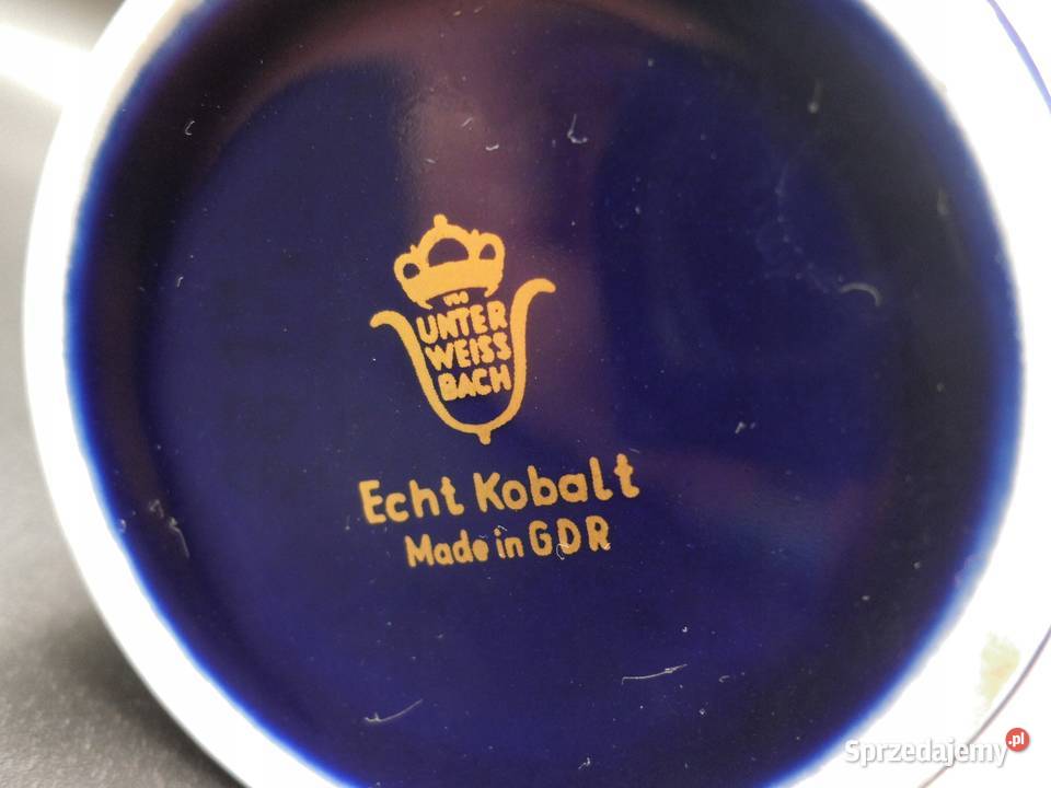 Porcelanowy wazon UNTER WEISS BACH Raszków