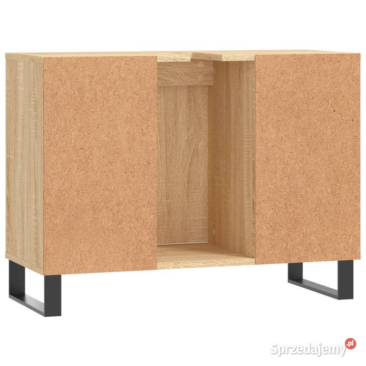 Szafka łazienkowa dąb sonoma 80x33x60 WM831639 Łazienkowe Warszawa