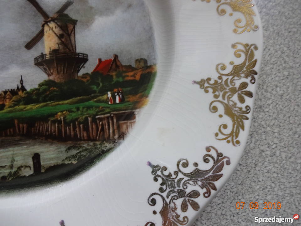 Talerze ozdobne Porcelana i szkło
