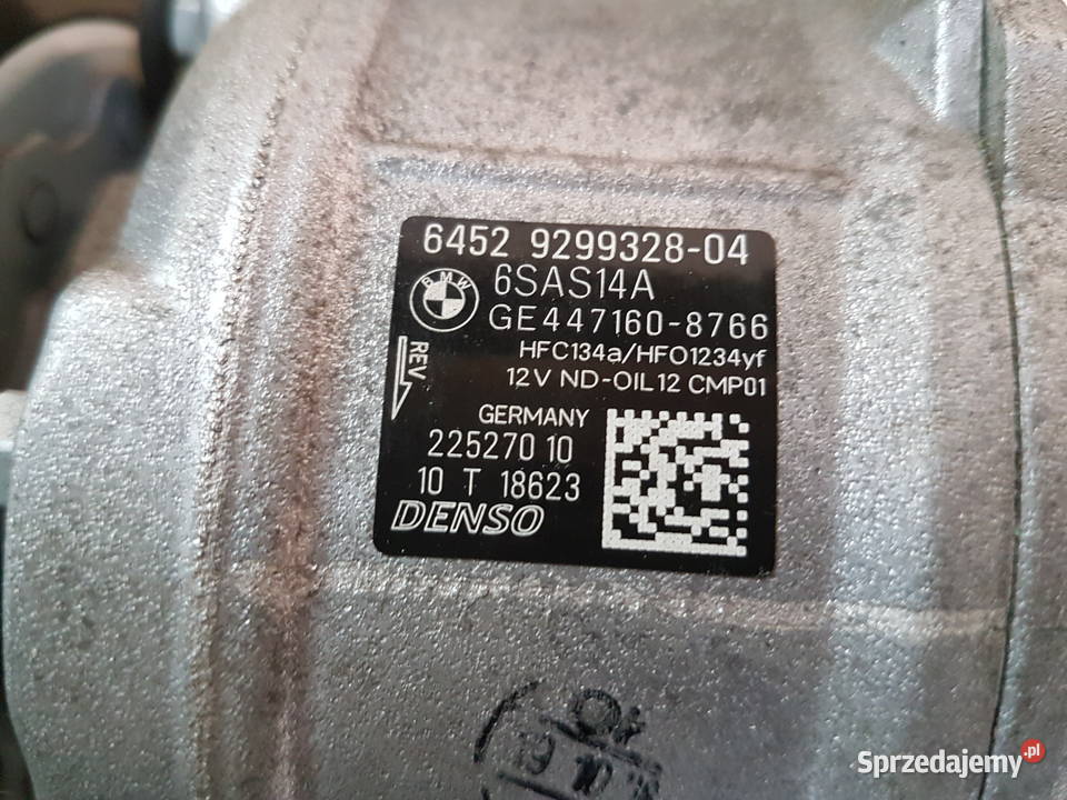 BMW 1 120 F20 f21 LIFT kompresor sprężarka Legnica